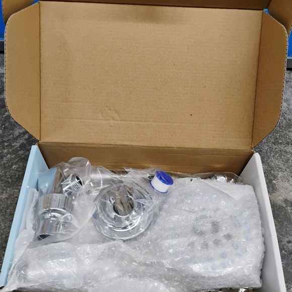 🆕 AQUACARE [NIB] Luxury Handheld Shower High-Pressure 8-Mode Head Satin Nickel - Picture 5 of 5